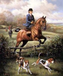 unknow artist Classical hunting fox, Equestrian and Beautiful Horses, 245. oil painting image